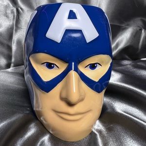 Marvel Captain America Collectible Coffee‎ Cup Mug Red White and Blue
